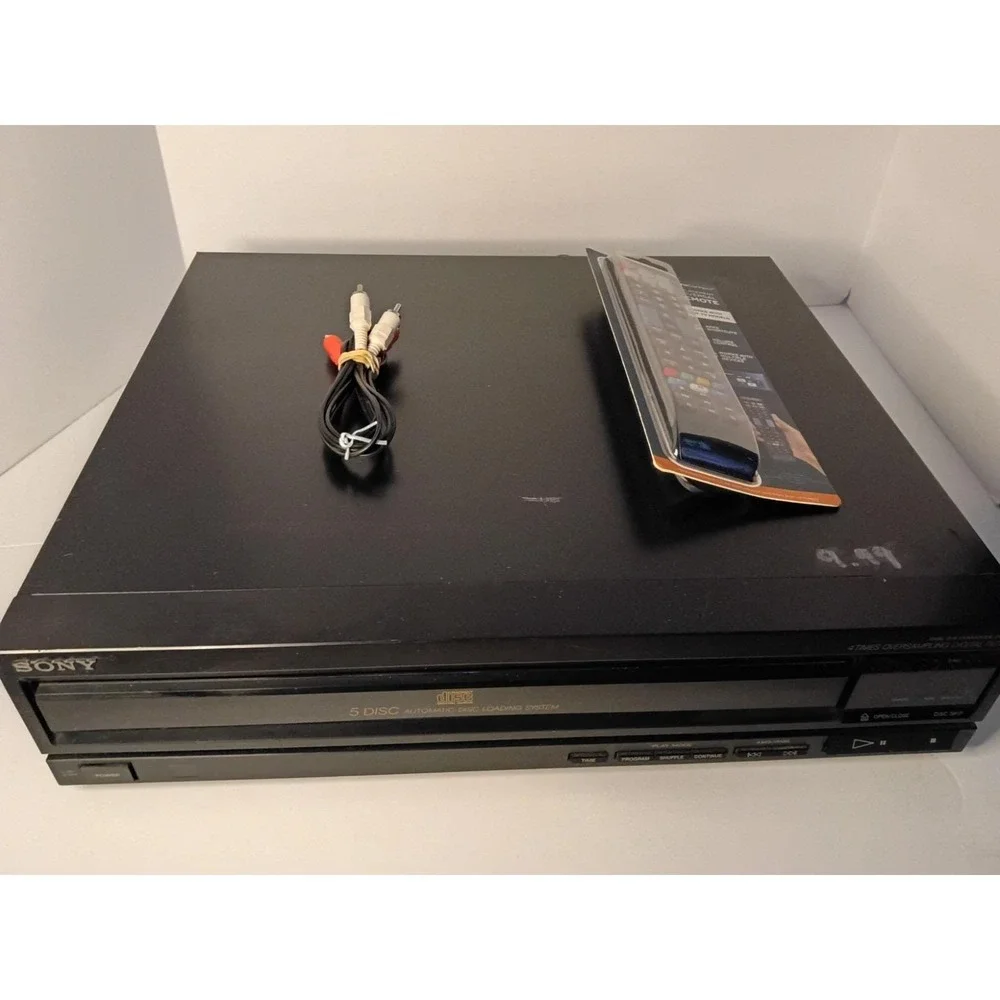 Sony CDP-C401 5-Disc Automatic Disc Loading CD Player w remote